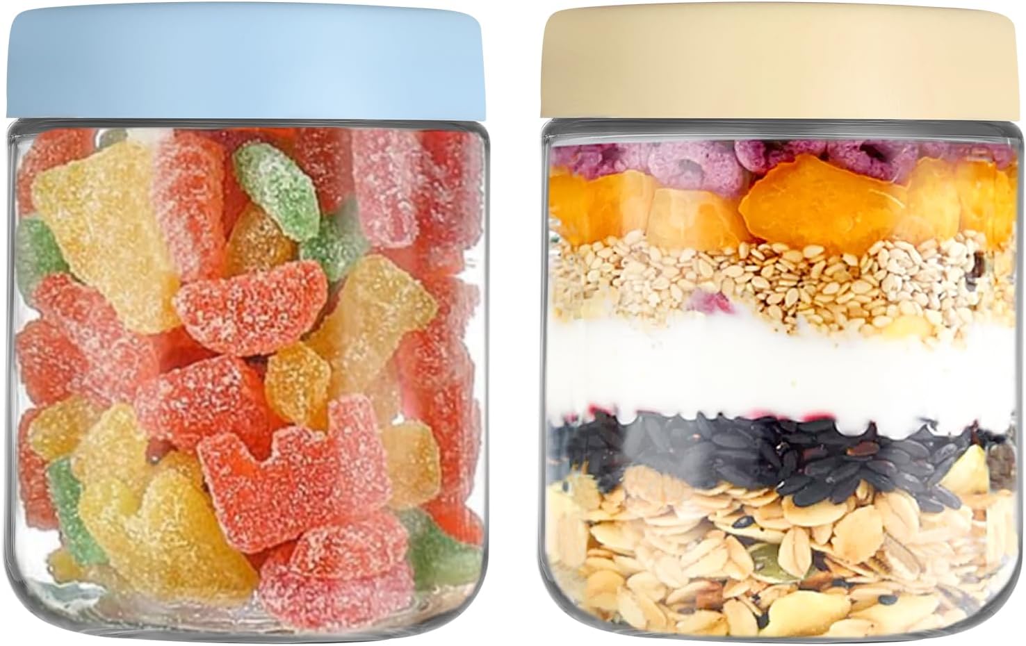 Detalle de YUEYEE Glasbehälter 500 ml