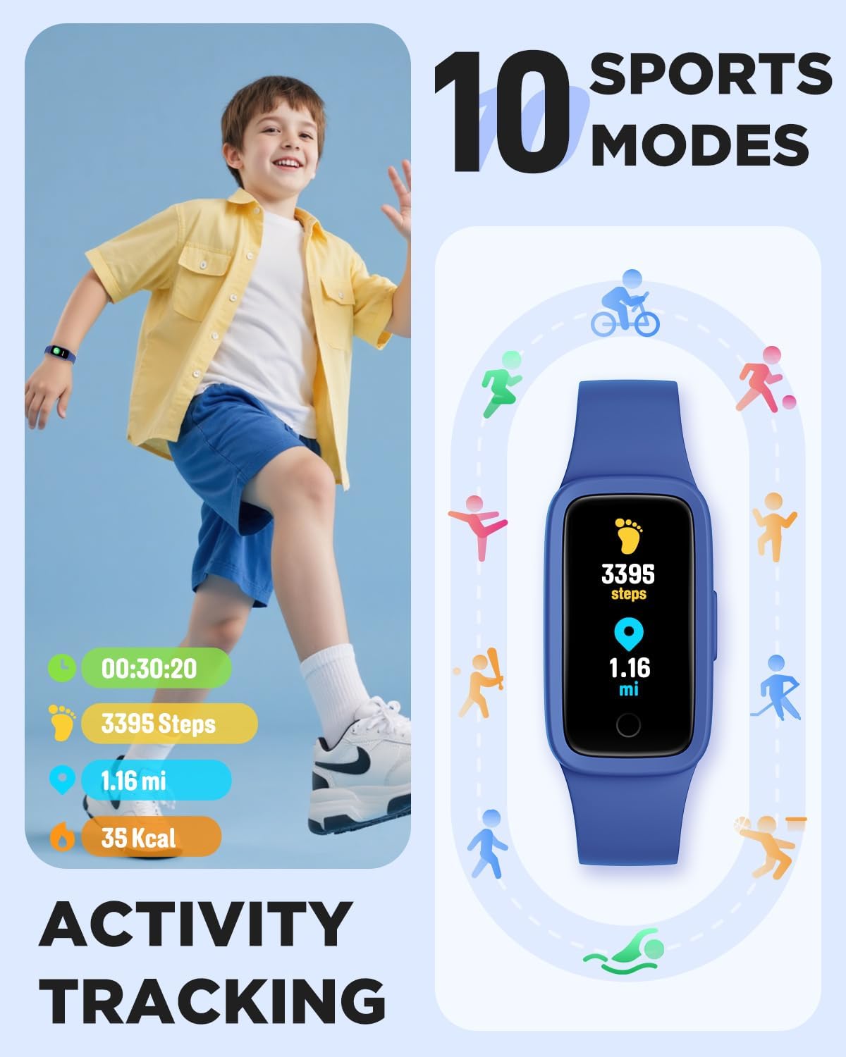 Detalle 2 de BIGGERFIVE Vigor 3 fitness tracker 5-15