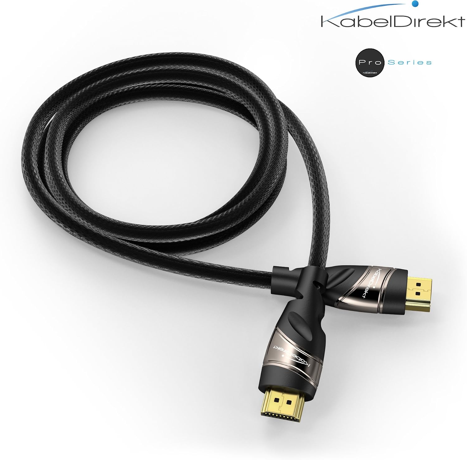Detalle de KabelDirekt 1 m Cavo HDMI 4K High Speed with Ethernet: affidabile, compatibile e pronto all’uso