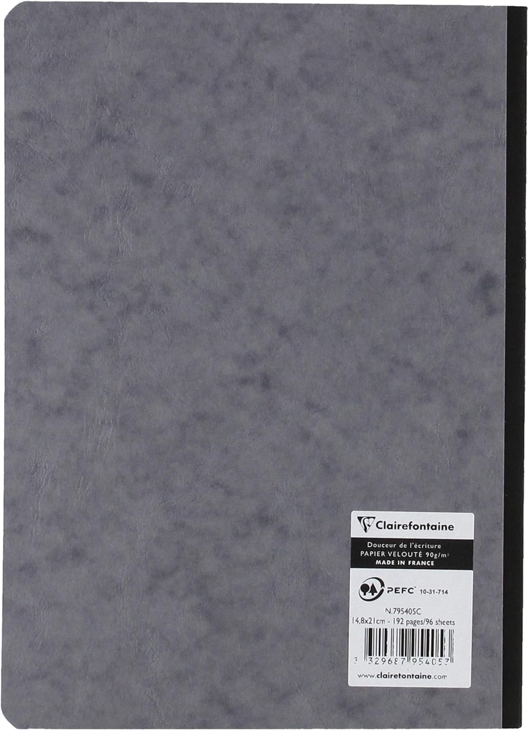 Thumbnail 1 de Clairefontaine 795405C Collection Nomaddict : carnet cousu Dos toilé – A5, 192 pages
