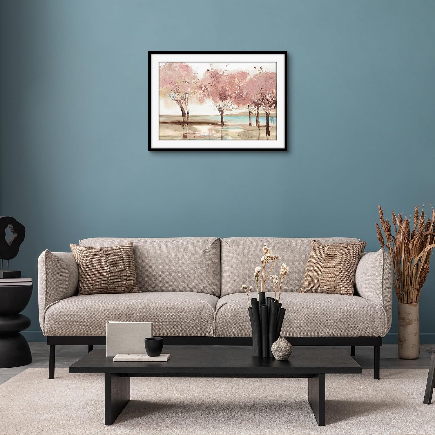Thumbnail 6 de Americanflat czarna ramka 60 × 85 cm z passe-partout i szybką z pleksi