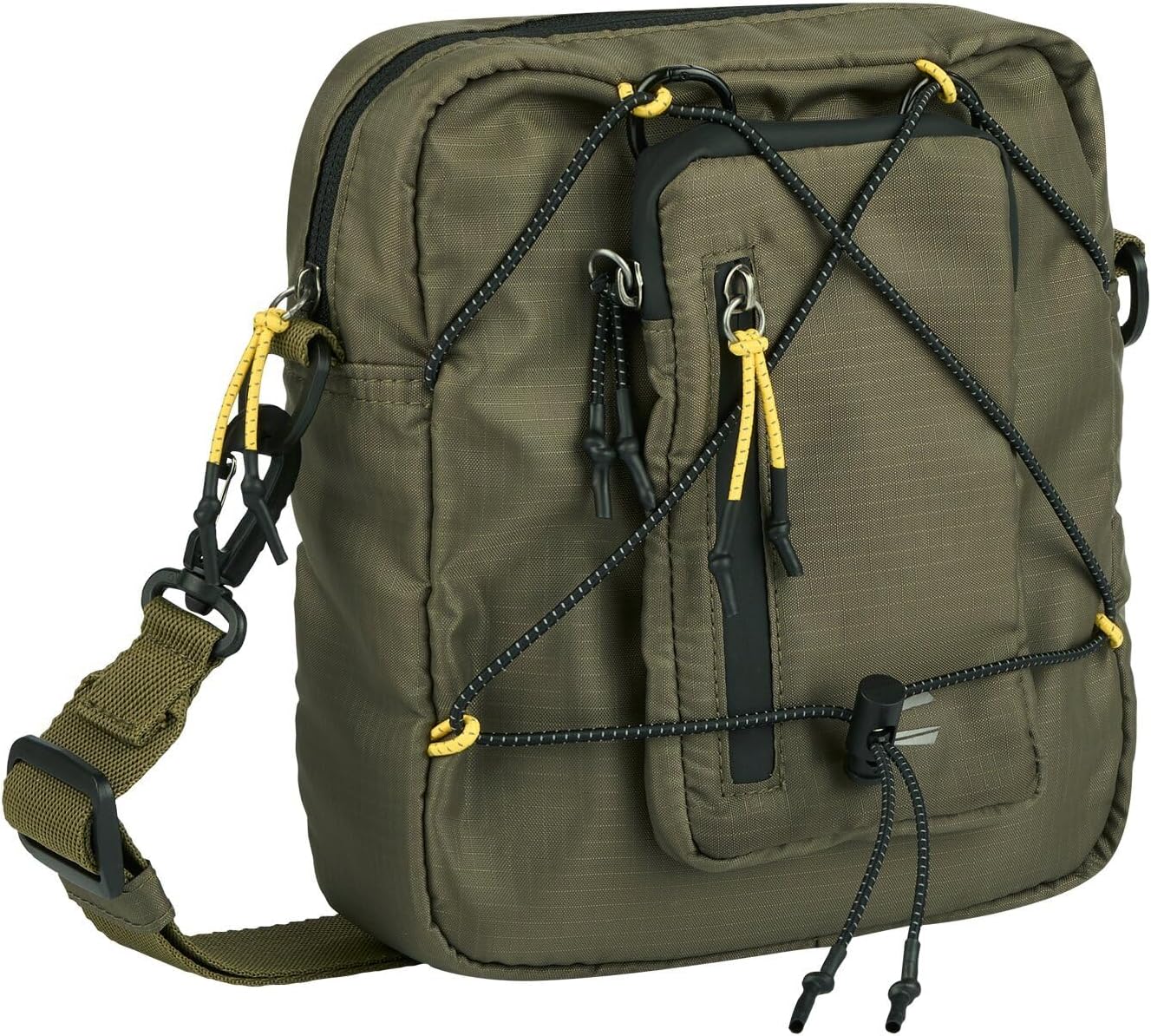 Detalle de Camel Active Shores Herren Umhängetasche Klein – Crossbody Bag