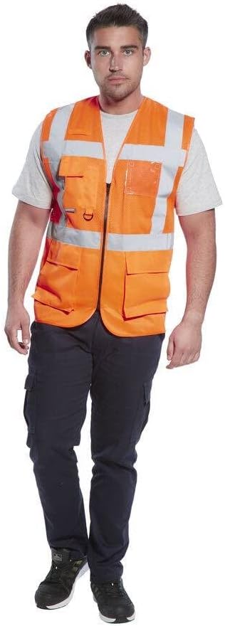 Detalle de Portwest C496 Gilet in Rete Executive XXL 🦺
