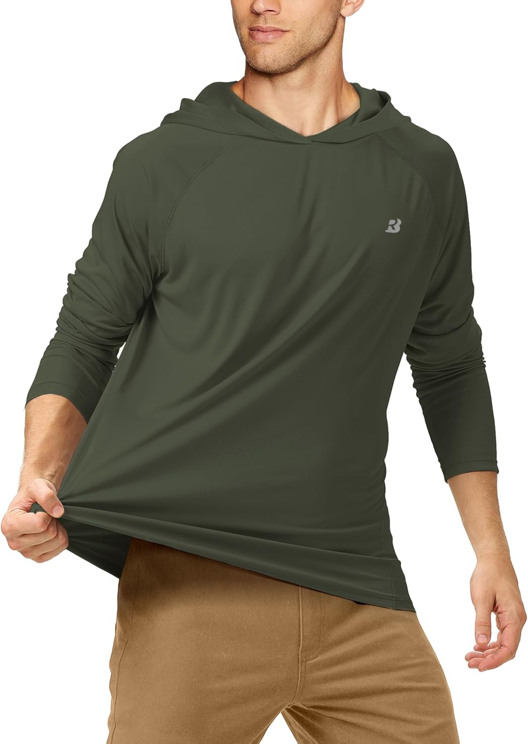 Thumbnail 1 de Roadbox UPF 50+ Fishing Shirts for Men Long Sleeve Sun Protection Hoodie