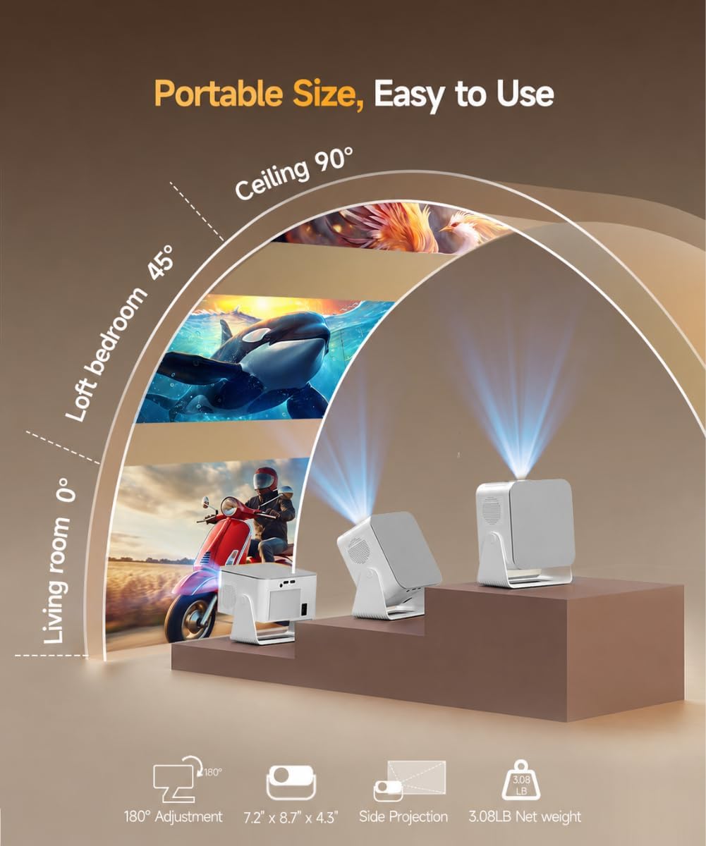 Thumbnail 6 de Magcubic HY350MAX 1080P Mini Projector