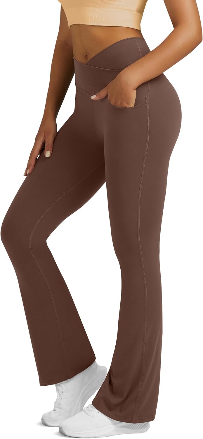 Thumbnail 5 de Boerfmian Flare Leggings High-Waisted Yoga Pants 🧘♀