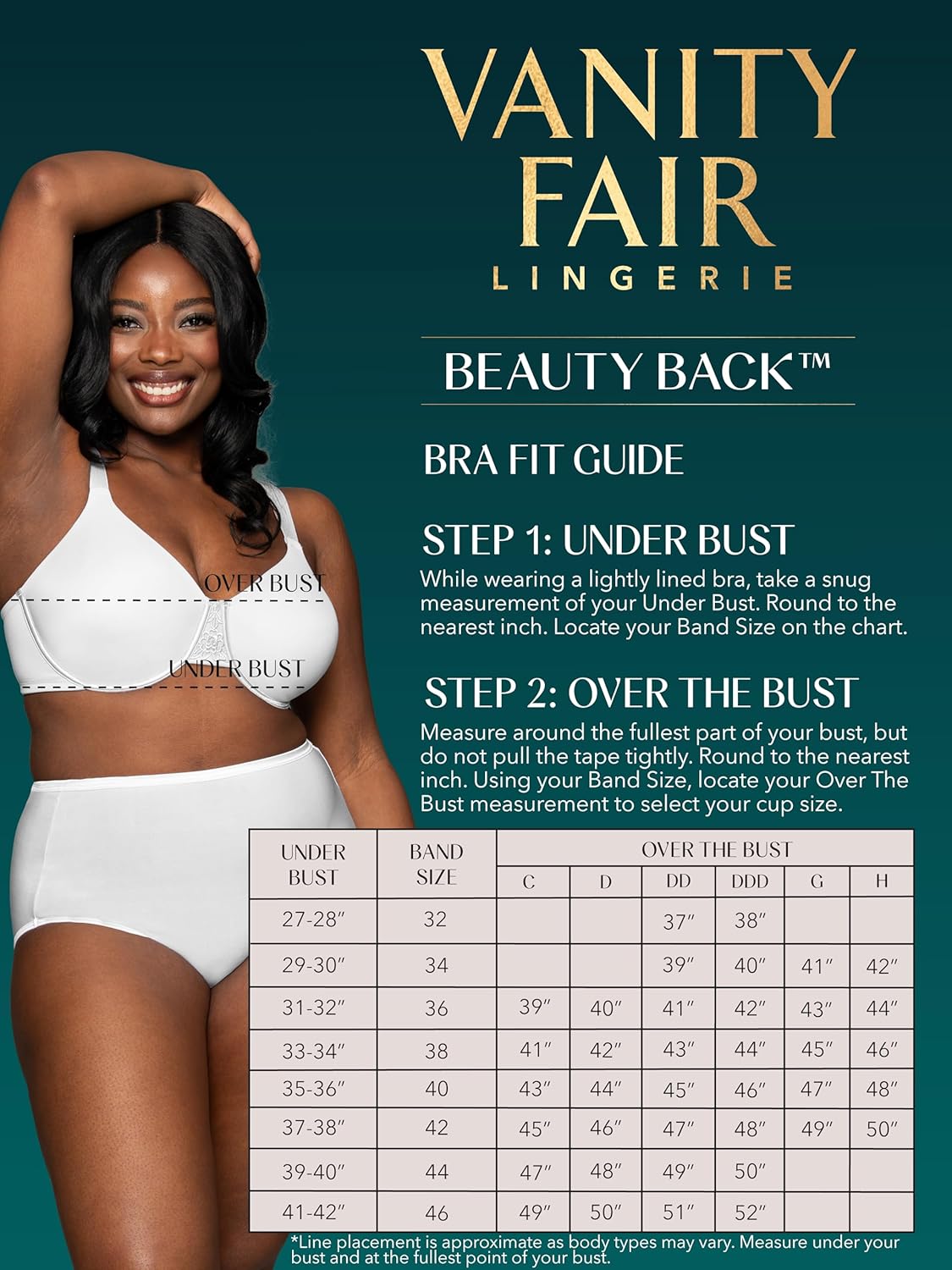 Thumbnail 4 de Vanity Fair Beauty Back Minimizer 1.5 in