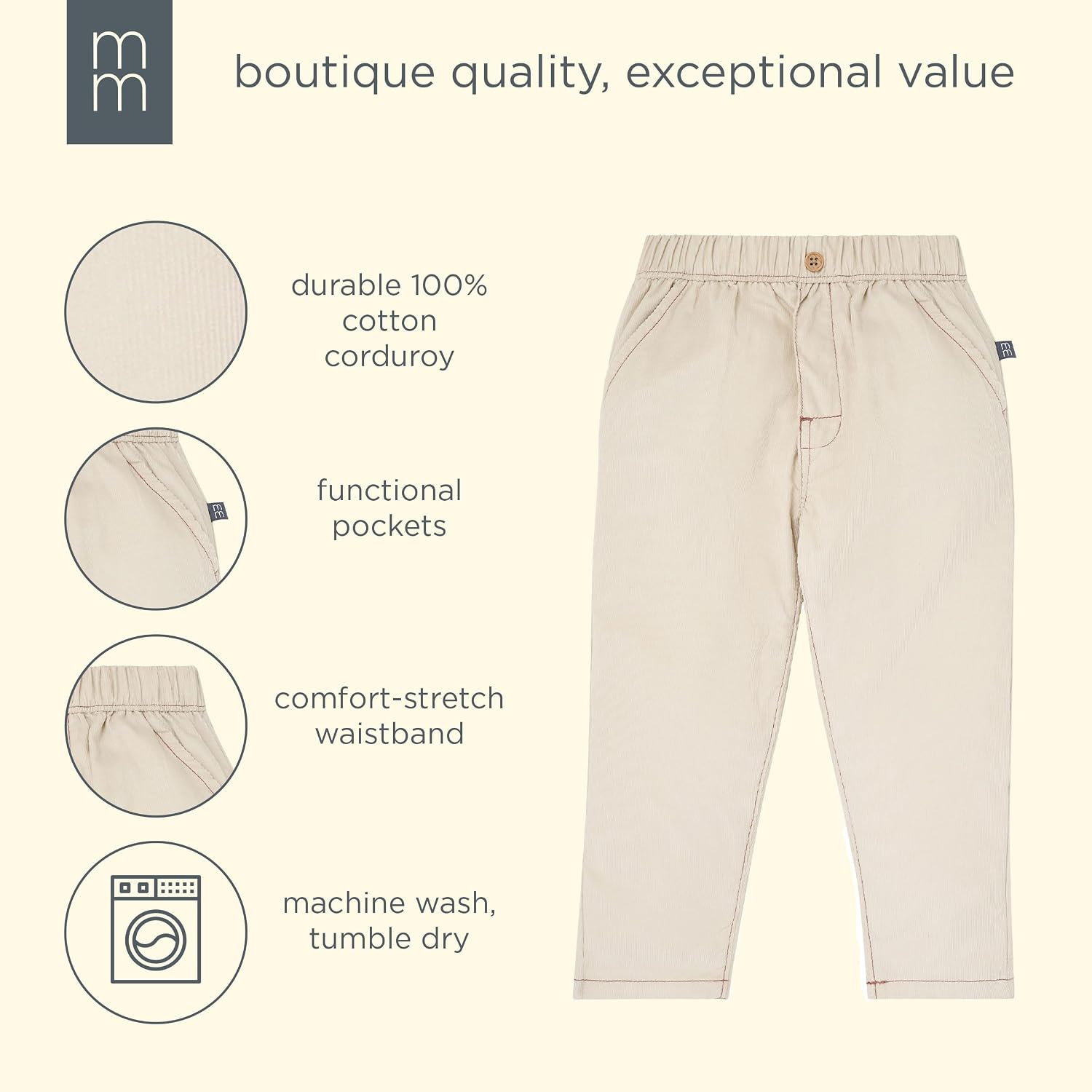 Thumbnail 6 de Modern Moments by Gerber Corduroy Pants, 6Y