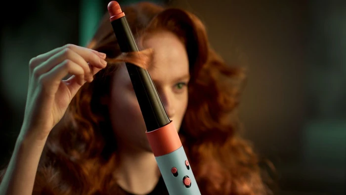 Thumbnail 16 de Dyson Airwrap i.d. Straight + Wavy Samtrot/Gold – App-gesteuert, vielseitig stylen