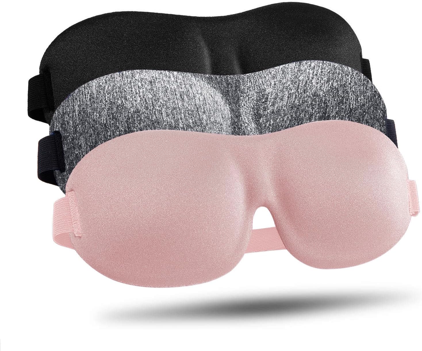 Detalle de LKY DIGITAL Sleep Mask, 3-Pack