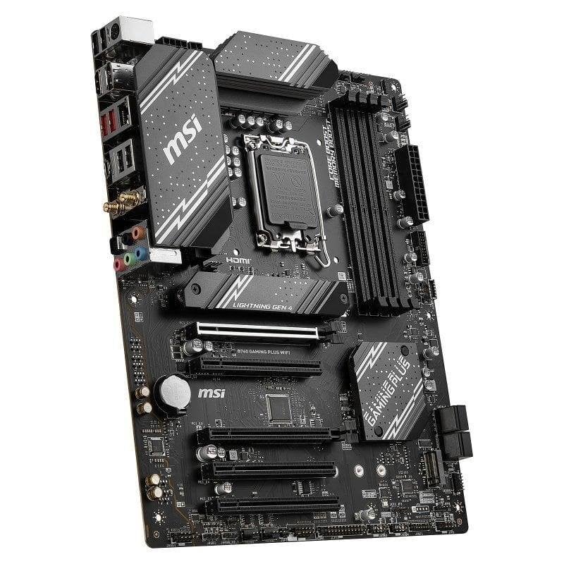 Detalle 2 de MSI B760 GAMING PLUS WIFI: placa base ATX LGA 1700 con DDR5, WiFi 6E y 2.5 GbE