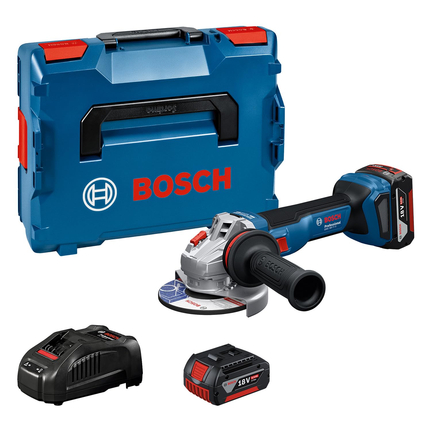 Thumbnail 6 de Bosch Professional GWS 18V-11 S 18V System meuleuse angulaire sans-fil 125 mm (sans batterie ni chargeur)