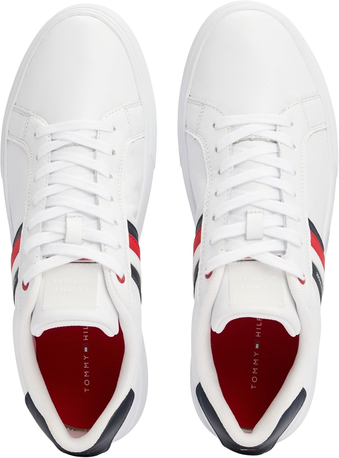 Thumbnail 4 de Tommy Hilfiger Uomo Sneakers con Suola Preformata Cupsole in Pelle