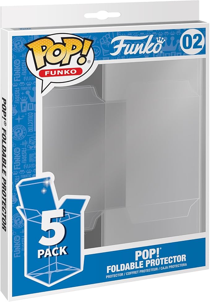 Detalle de Funko Pop! Protector 5PK Paredes Cristalinas Apilables 🖼