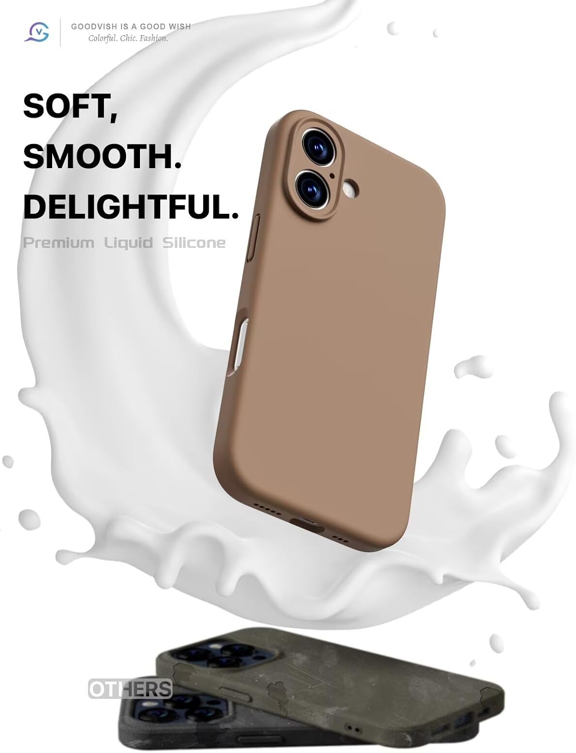 Detalle de GOODVISH 3‑in‑1 iPhone 16 Hülle 6,1"