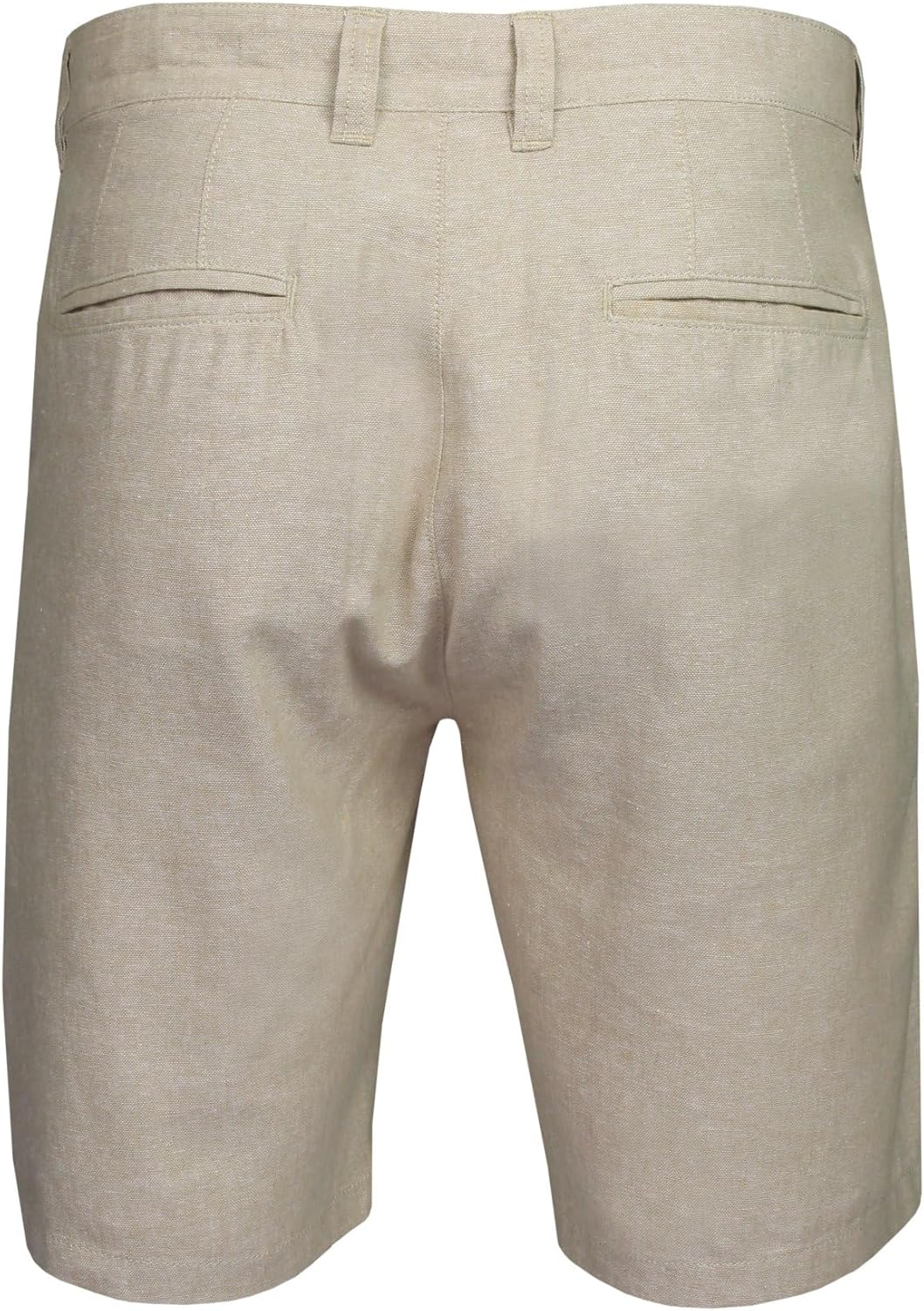 Thumbnail 2 de Xact Mens Linen 9 Inch Tailored Chino Shorts, Regular Fit