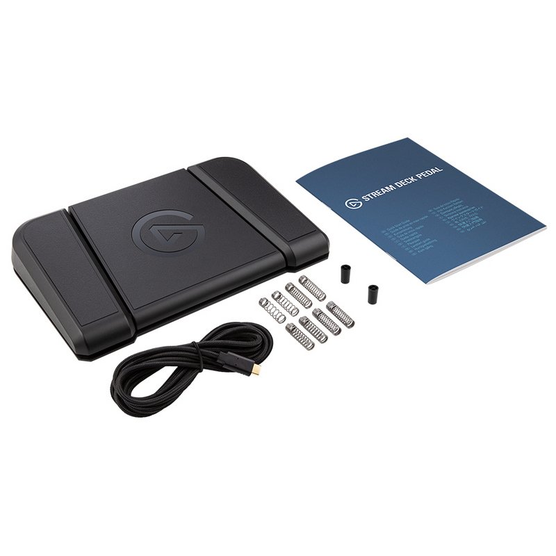 Detalle de Elgato Stream Deck Pedal: Controla tu estudio con los pies y solo necesitas manos libres