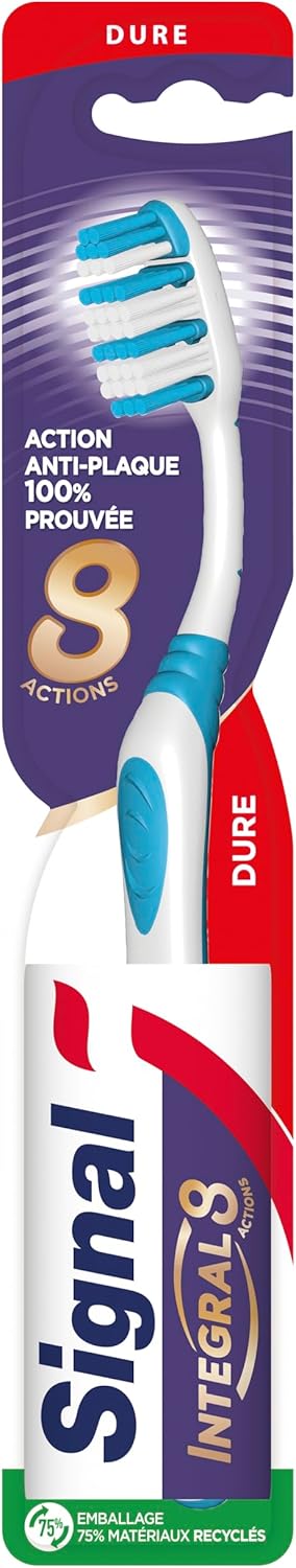 Detalle 2 de Signal Integral 8 Brosse à dents Soin complet lot de 12 🪥