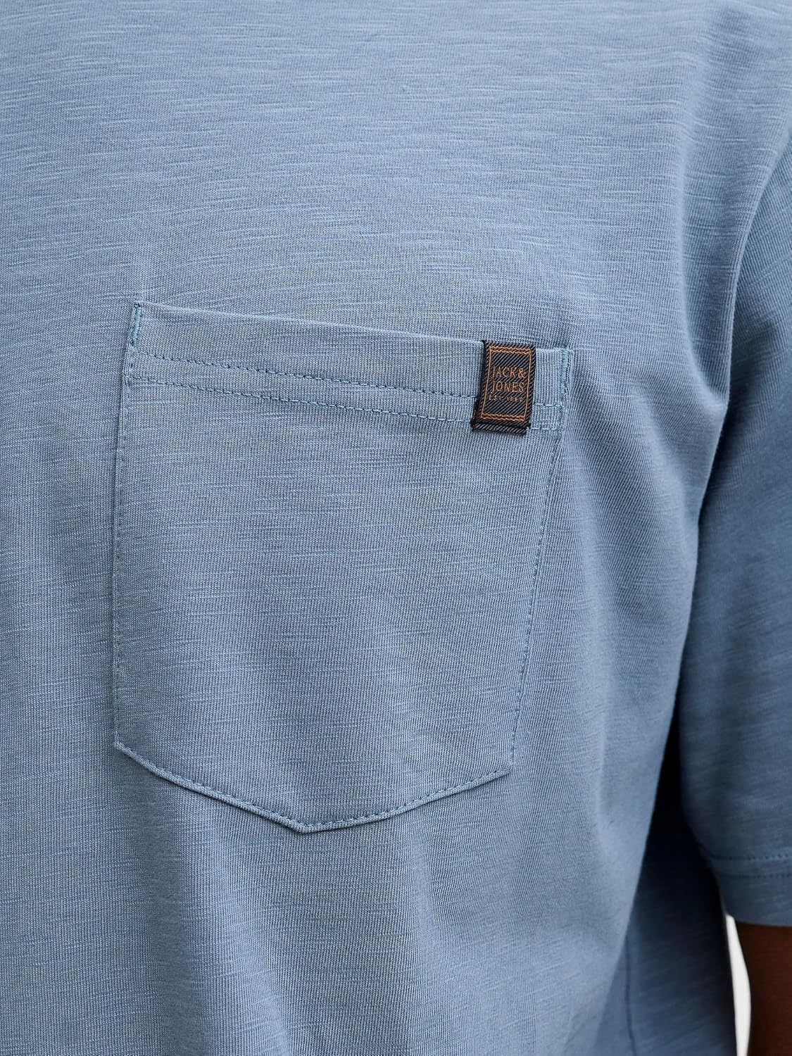 Thumbnail 6 de JACK & JONES Jjedover Slub Tee SS Noos Uomo: maglietta basic per outfit rilassato