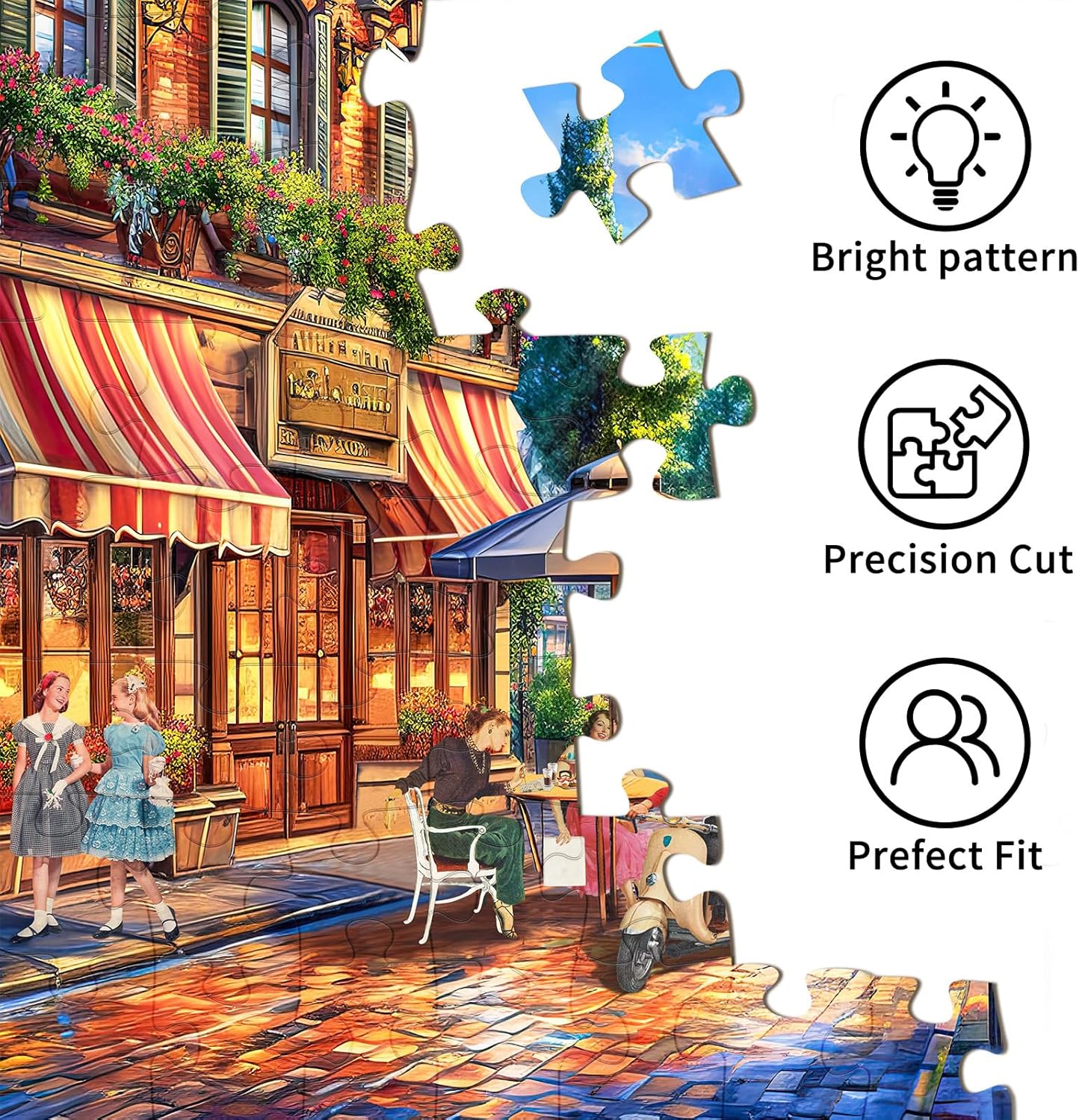 Thumbnail 5 de HUADADA Jigsaw Puzzles for Adults 1000 Piece