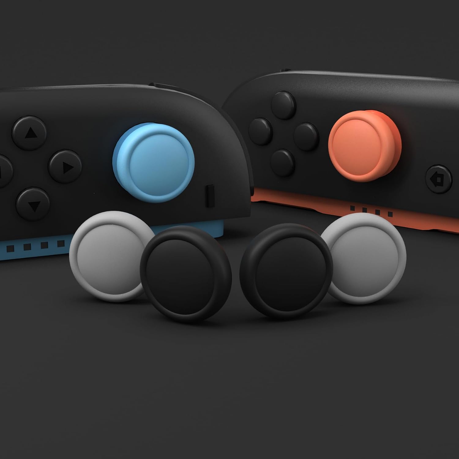 Detalle 2 de PlayVital Thumb Grips for Nintendo Switch 2, 8-pack