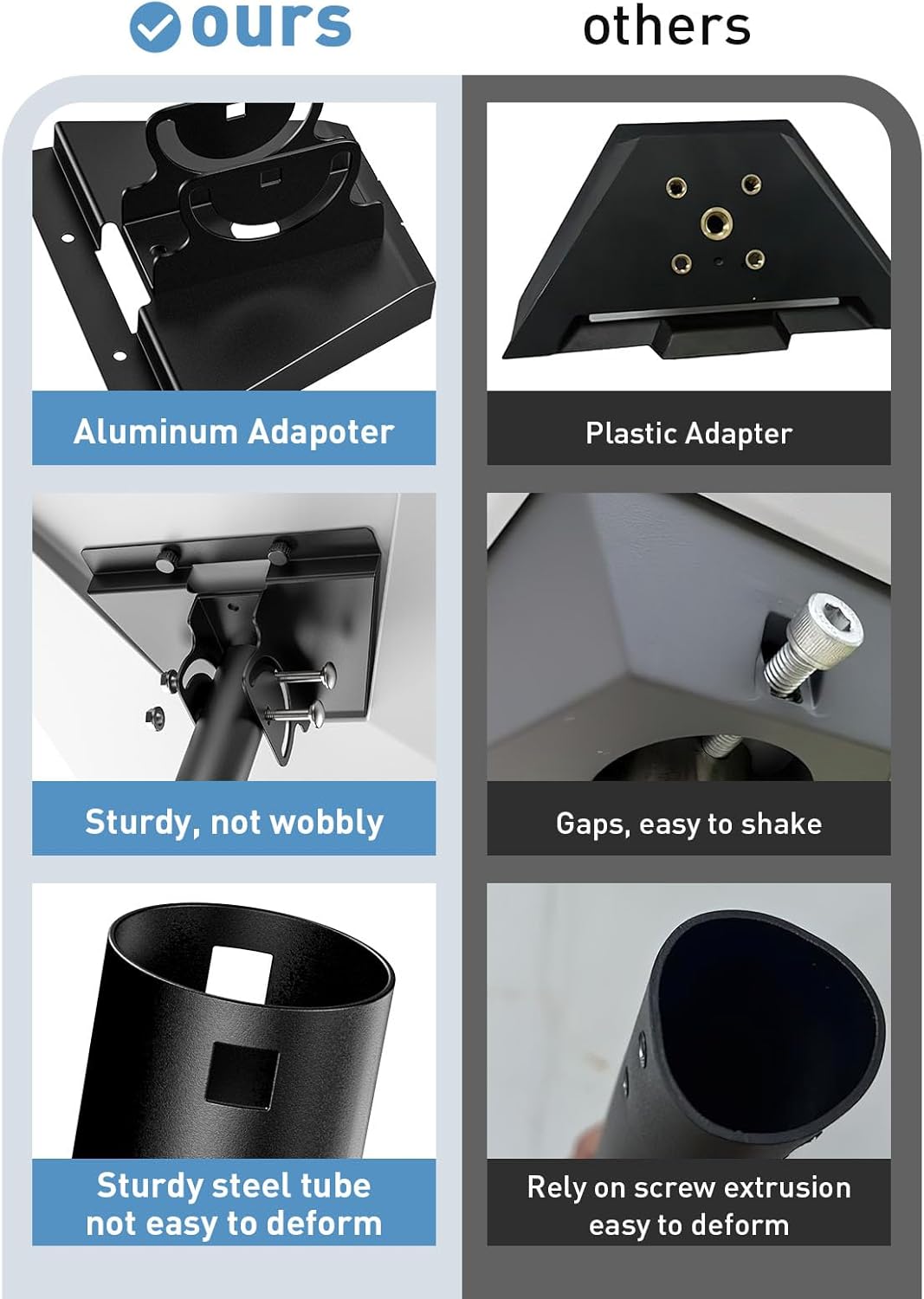 Thumbnail 5 de Starlink Gen 3 Mount 360° Adjustable Wall Mount 📡