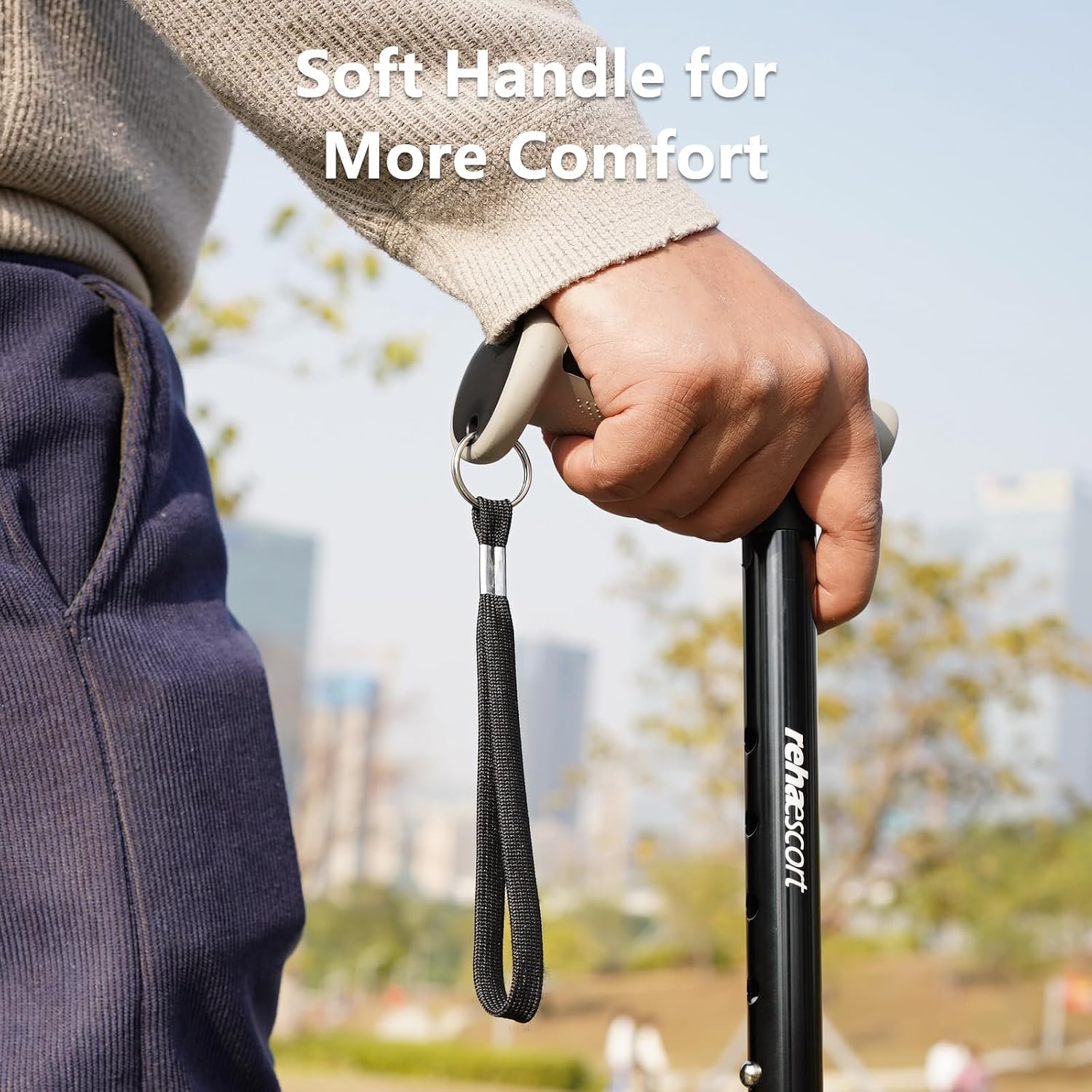 Thumbnail 2 de Rehaescort Folding Walking Cane