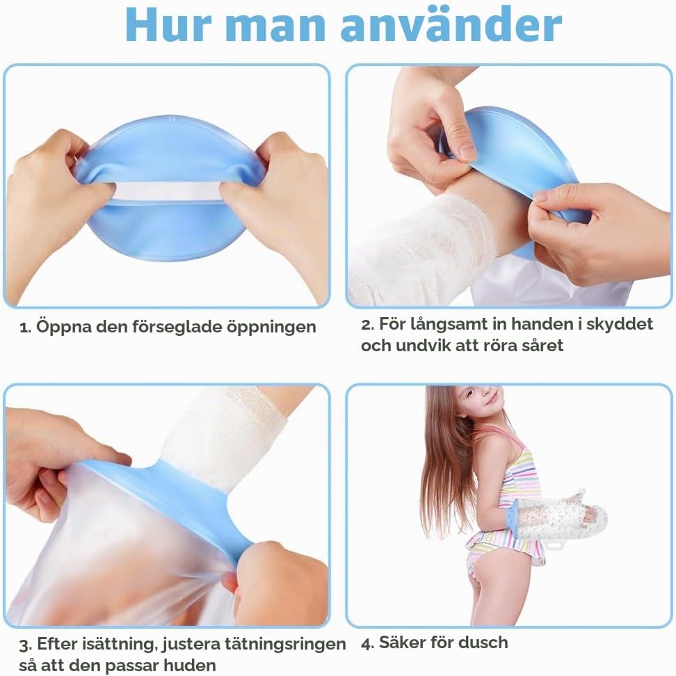 Detalle 1 de AOOWU 5015650 vattentätt handflateskydd för barn, återanvändbart