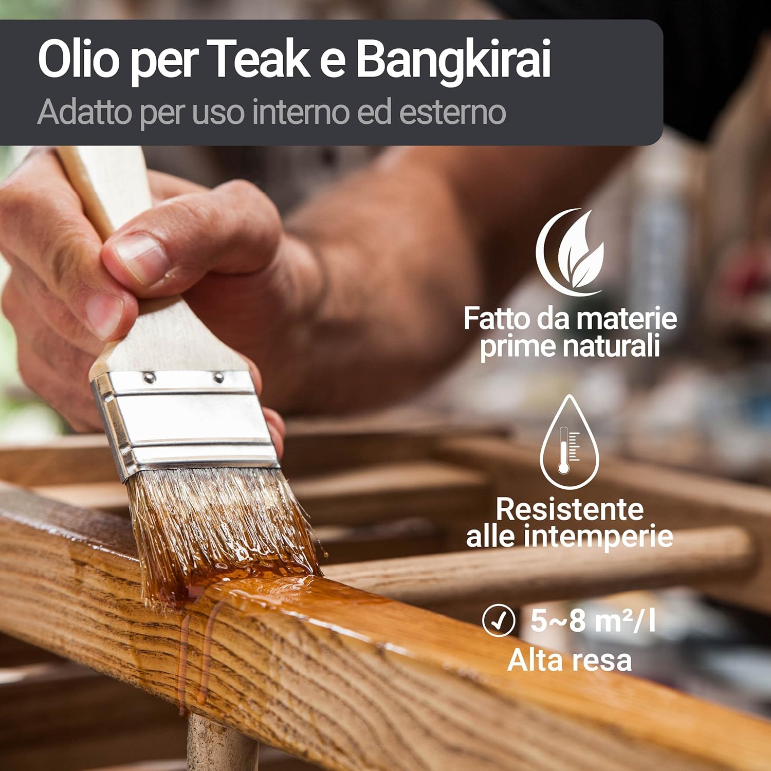 Thumbnail 1 de Olio di Teak W205 5L protezione incolore