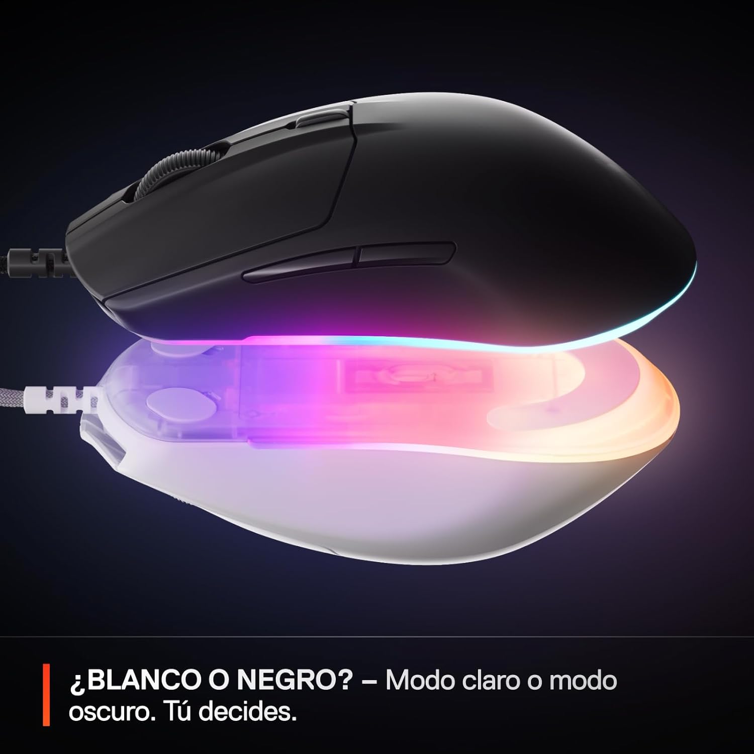Thumbnail 7 de SteelSeries Rival 3 Gen 2 Ratón Gaming 8500 DPI RGB ⚪