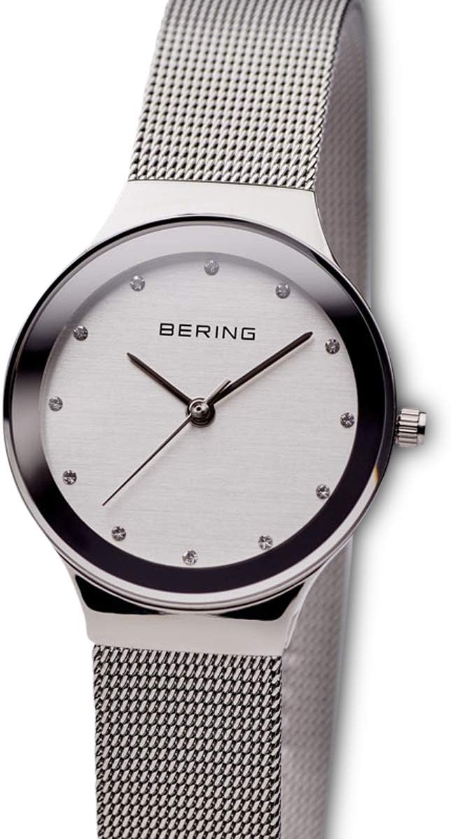 Thumbnail 1 de BERING 12934 Montre à Quartz pour Femme — 34 mm, Acier Inoxydable, Cadran Saphir, Bracelet Milanais