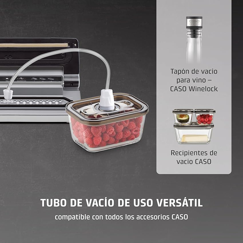 Detalle 1 de CASO VC 10 Envasadora al vacío doméstica, soldadura 30 cm