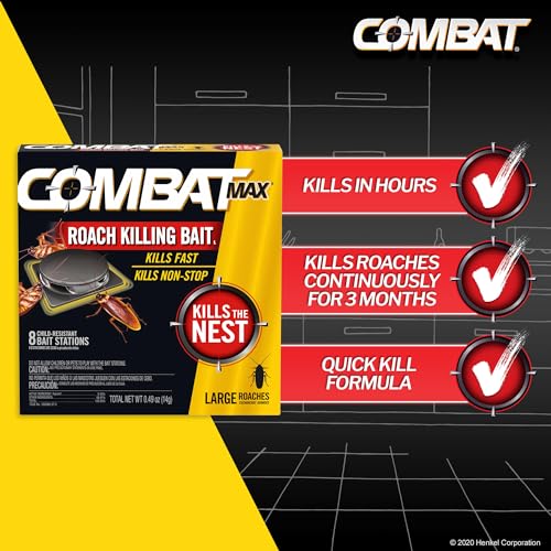 Thumbnail 2 de Combat Max Roach Killing Bait, Large Roaches, 8 Count