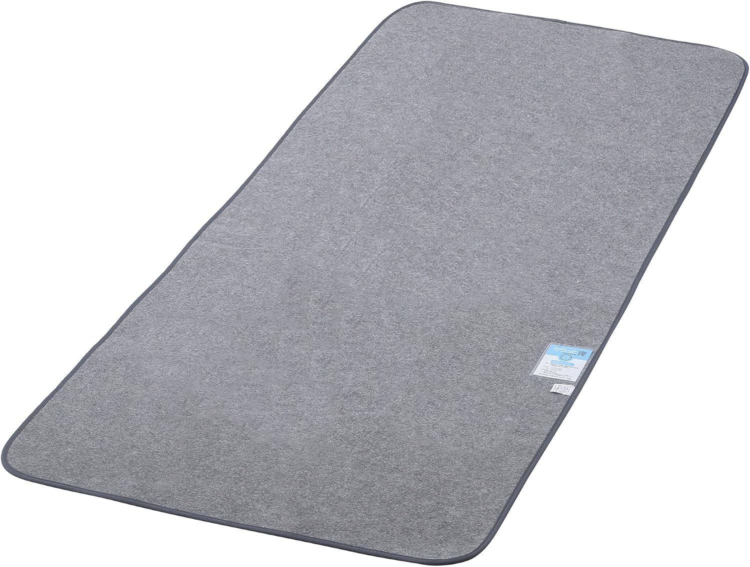 Detalle de 西川 CM02056502730 からっと寝 寝具用除湿シート シングル グレー・抗菌わた・吸湿センサー付き