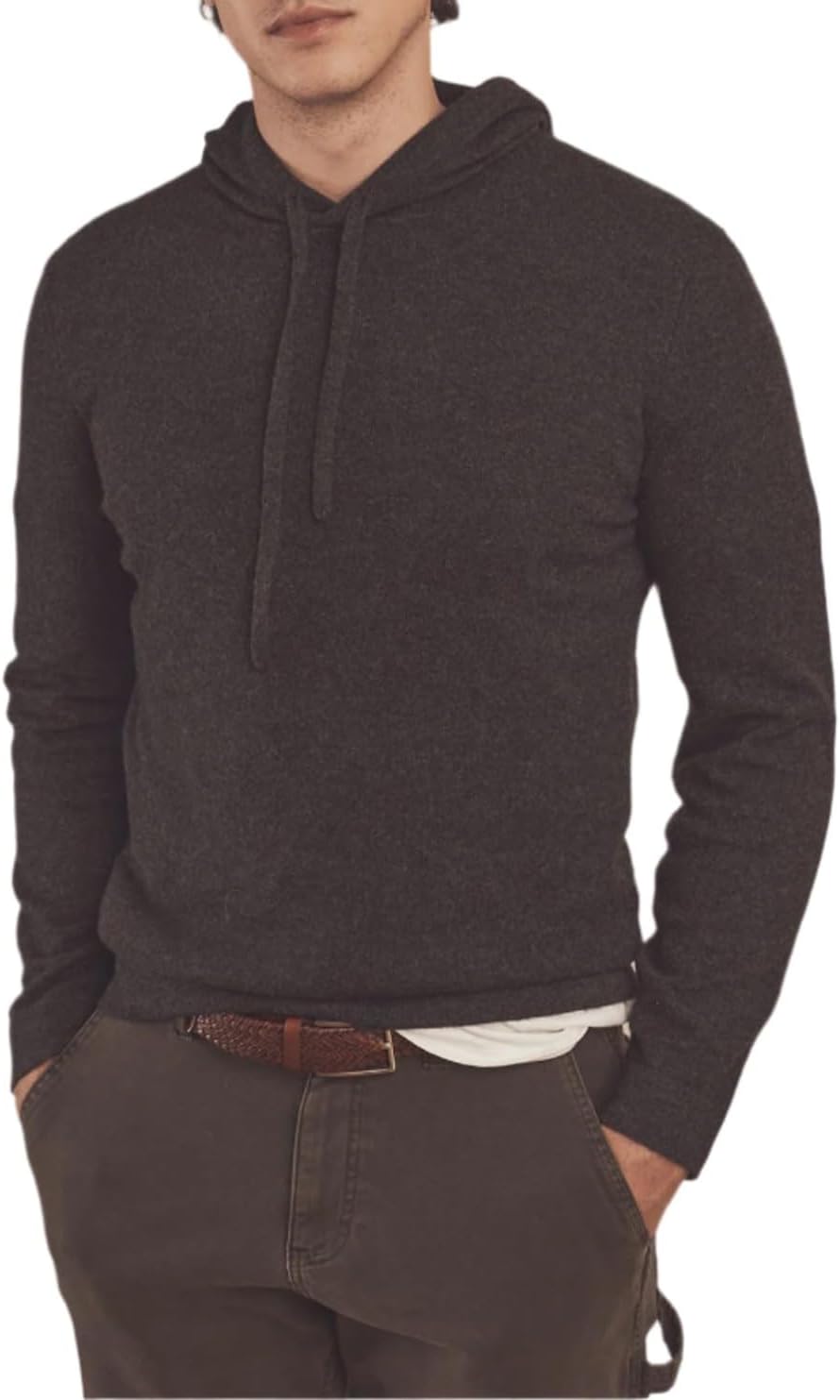 Thumbnail 5 de NAADAM The off-Duty Cashmere Hoodie Pullover Sweater Uomo in 100% cashmere