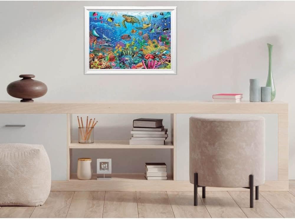 Thumbnail 1 de Puzzle Educa 1000 pièces pour adultes « Tortues au Paradis » (à partir de 14 ans)