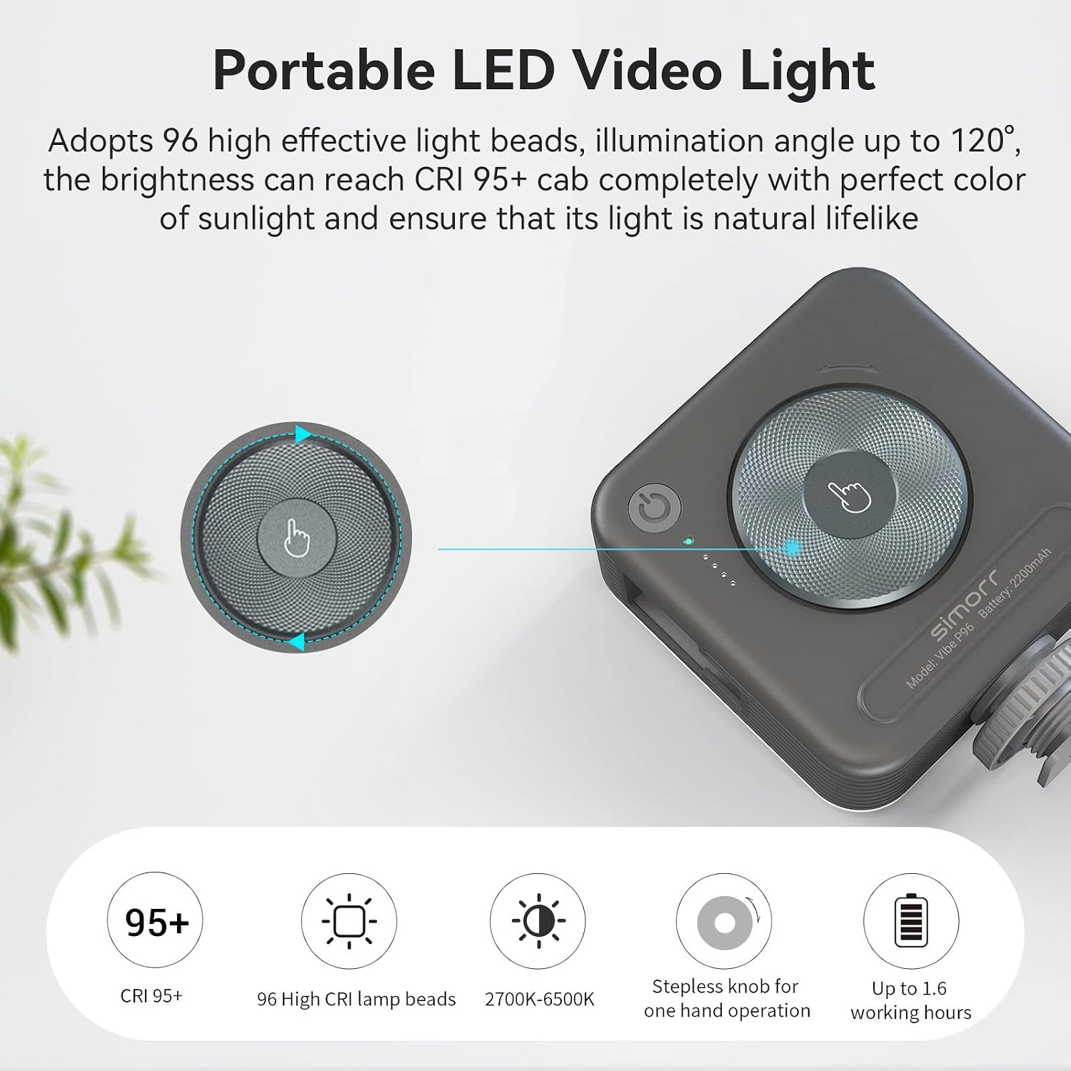 Thumbnail 4 de SmallRig Flexible Tripod Kit with LED Light