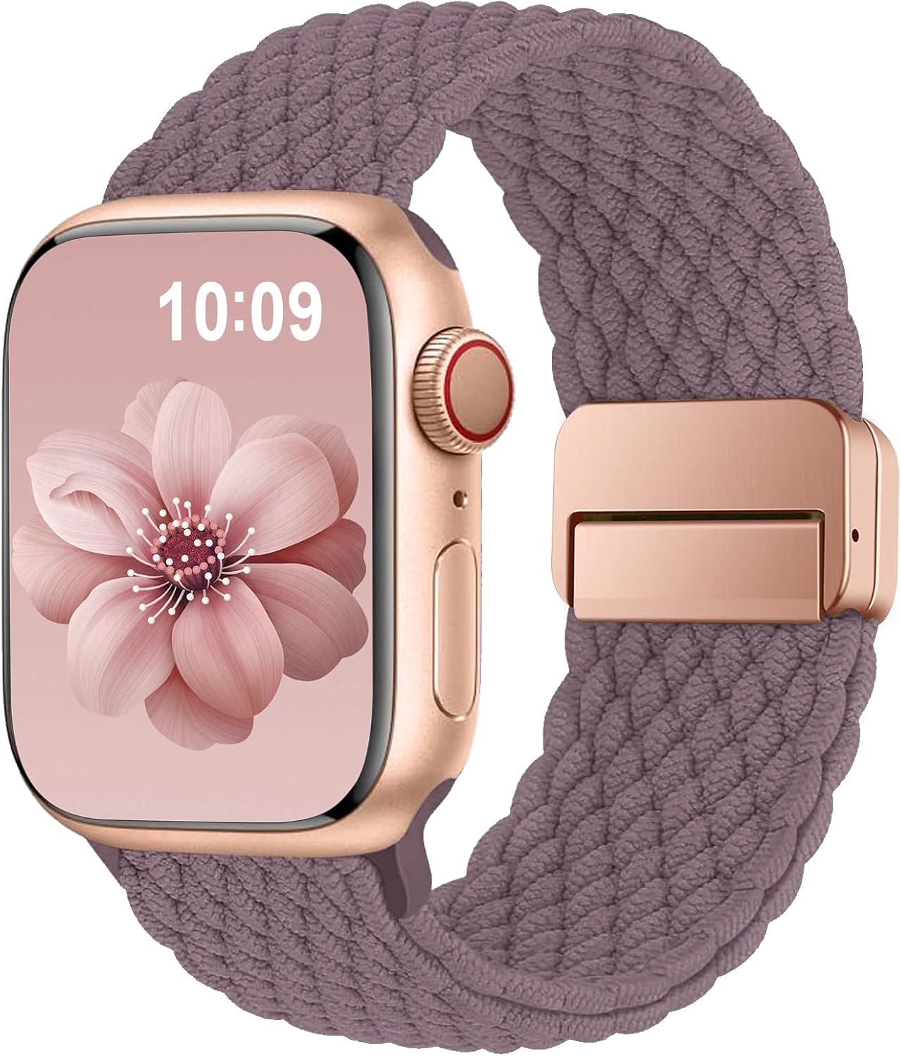 Detalle de Higgs braided Apple Watch strap 49mm