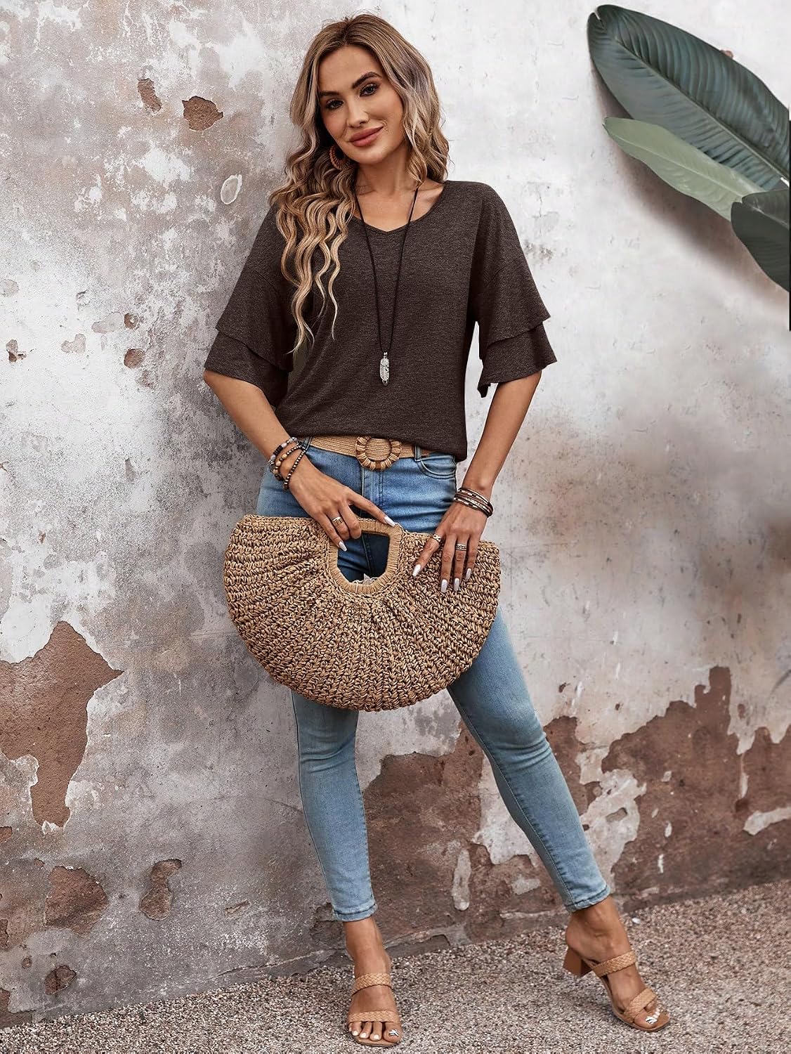 Thumbnail 6 de Sialois Women's 3/4-Sleeve Blouse