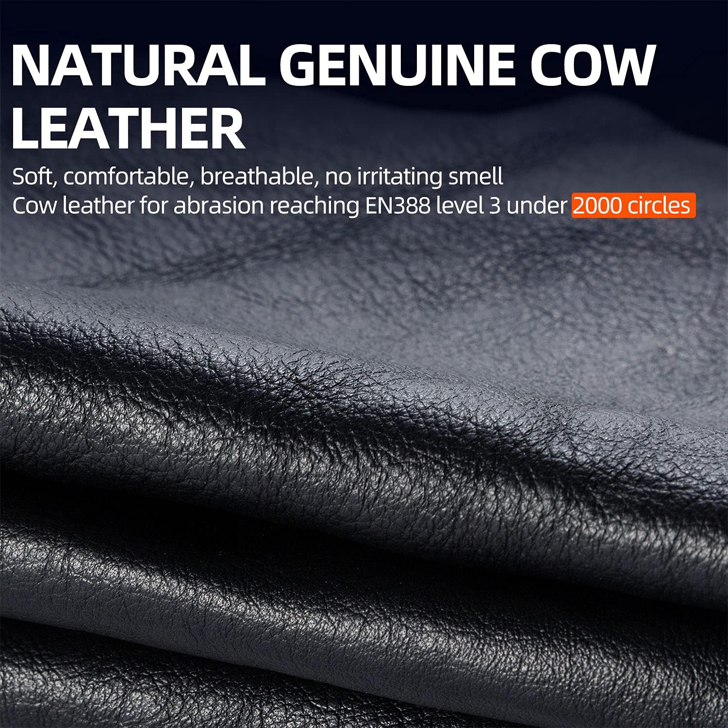 Detalle de Vgo... Work Gloves Men: Touchscreen, Anti-Impact Heavy-Duty Safety Gloves