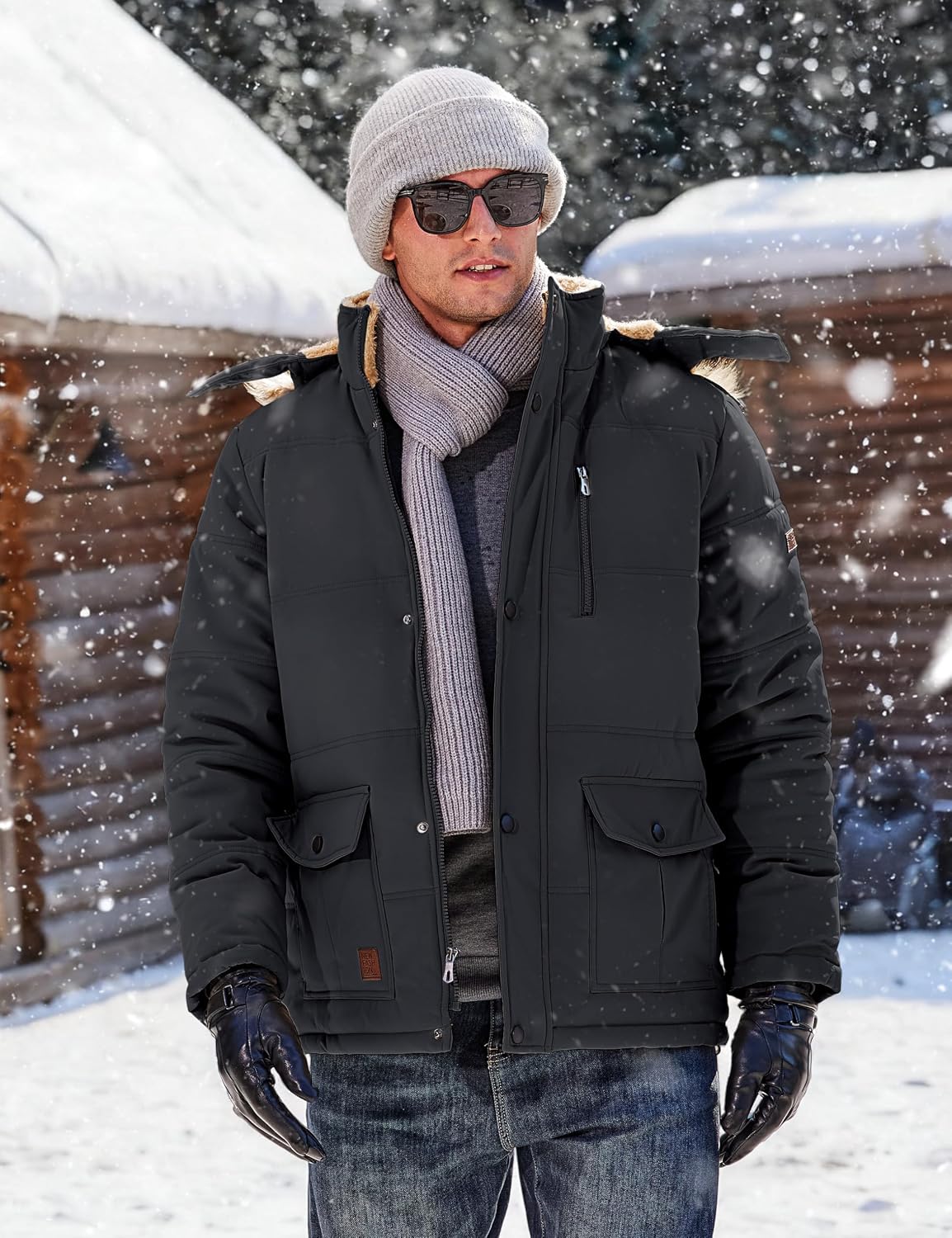Detalle 2 de TACVASEN Men's Winter Jacket