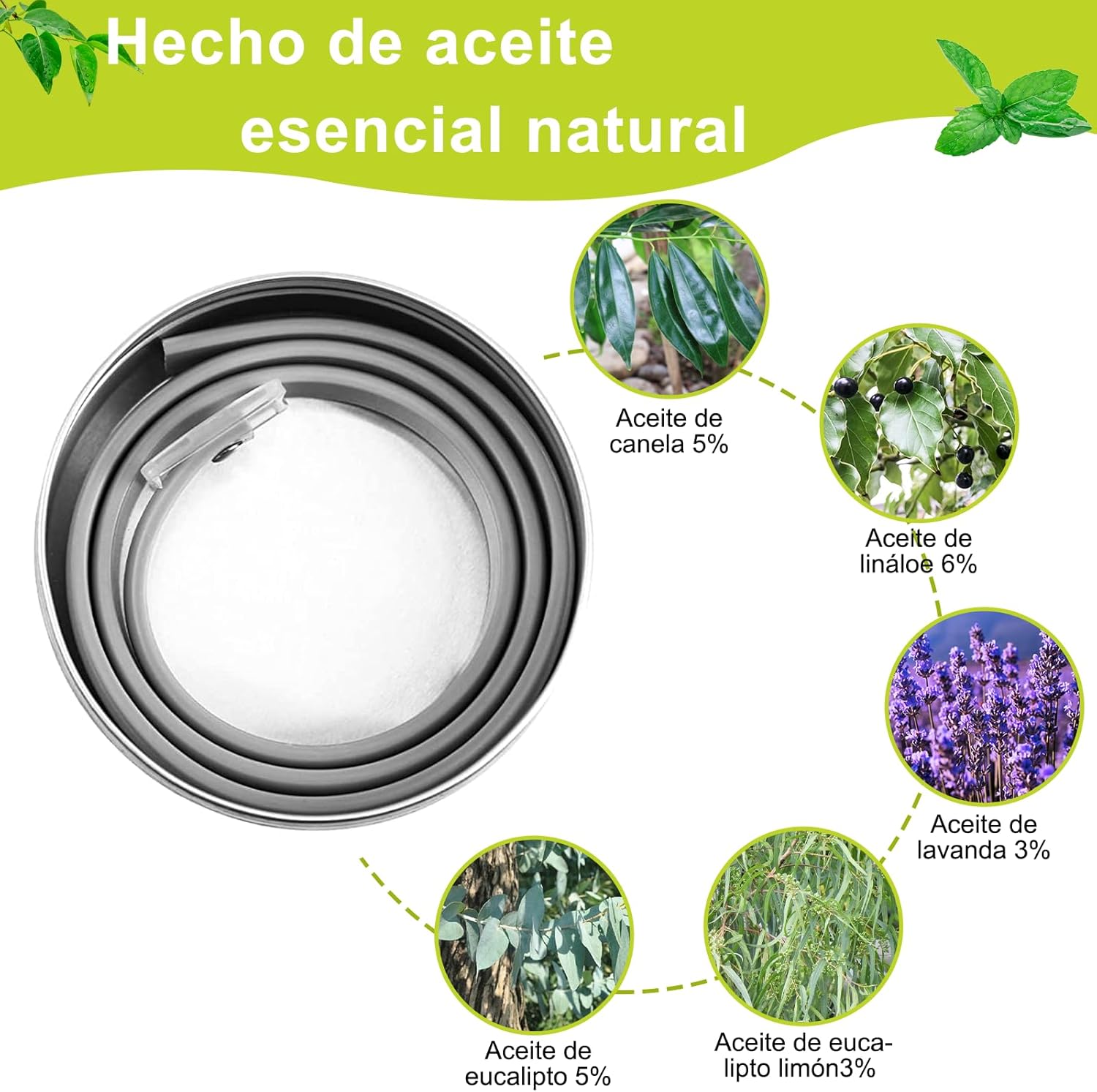 Detalle 2 de DEWEL Collar antipulgas para perros 63.5 cm