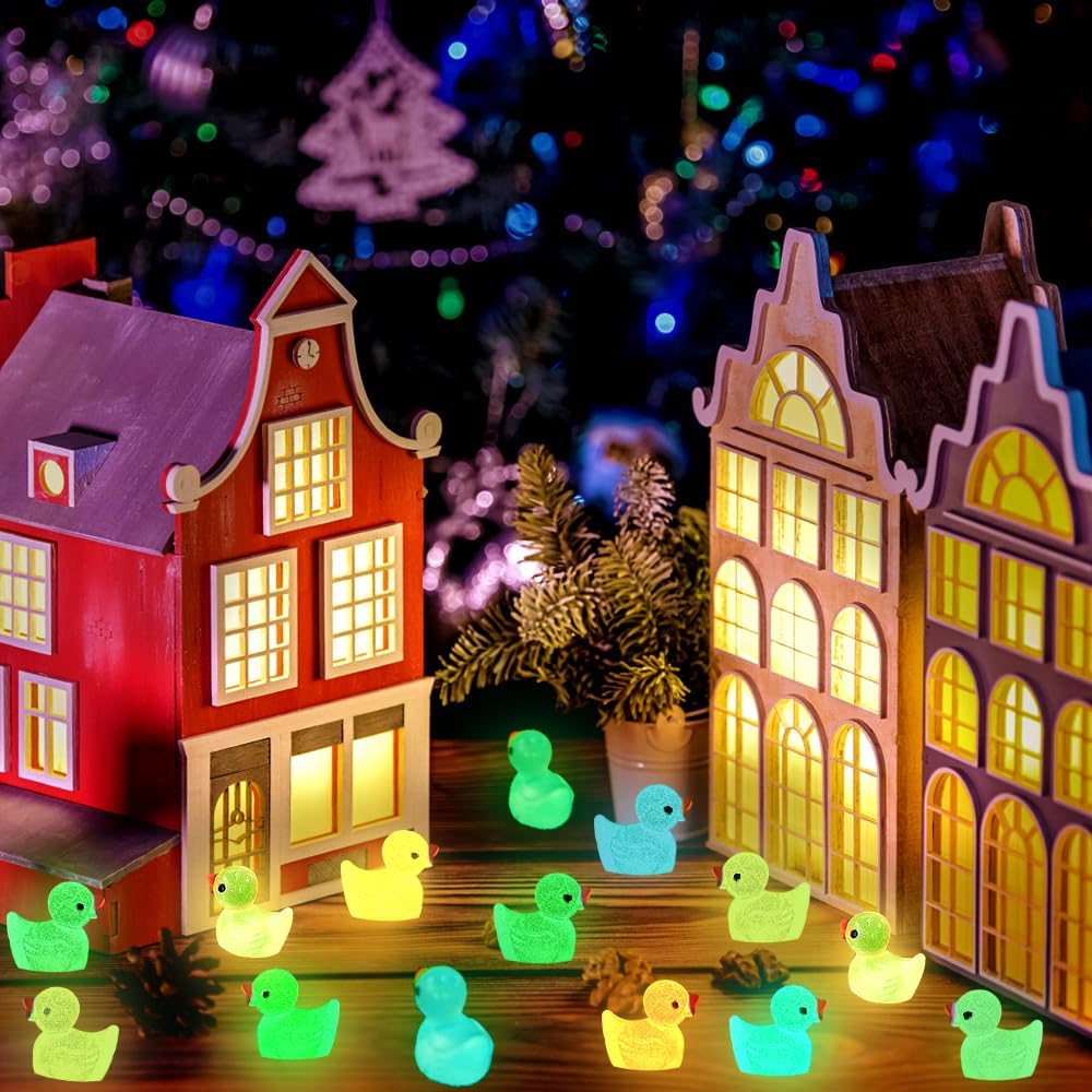 Thumbnail 4 de DULEFUN Luminous Mini Resin Duck 200pcs for Decor ๐ฅ