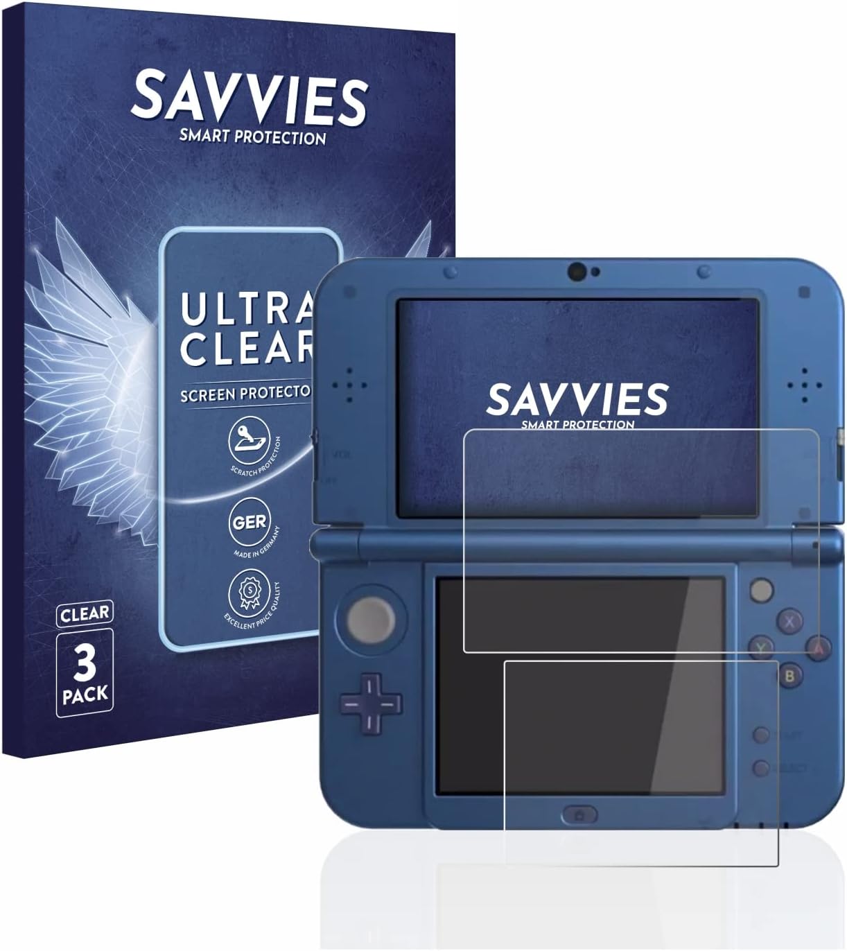 Thumbnail 6 de savvies Protector Pantalla New 3DS XL 18 unidades