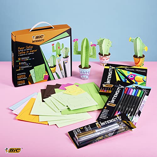 Thumbnail 1 de BIC Intensity Set Cactus: 44 Piezas de Color 🎨