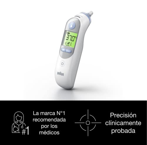 Thumbnail 1 de Braun ThermoScan 7 termómetro de oído para bebés y niños (Age Precision, codificación por colores)