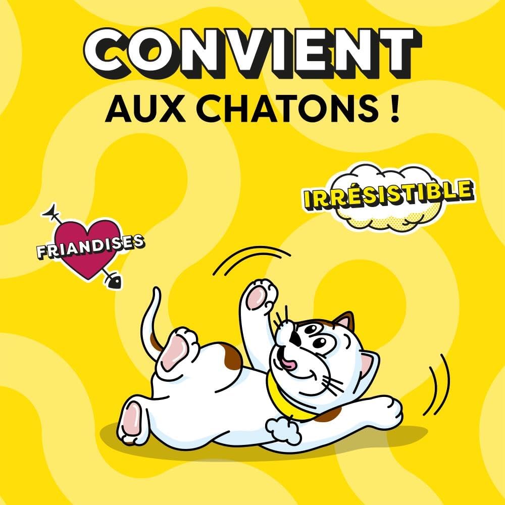 Thumbnail 6 de CATISFACTIONS Friandises au Fromage pour Chat et Chaton – Lot de 4 sachets MAXI 180 g