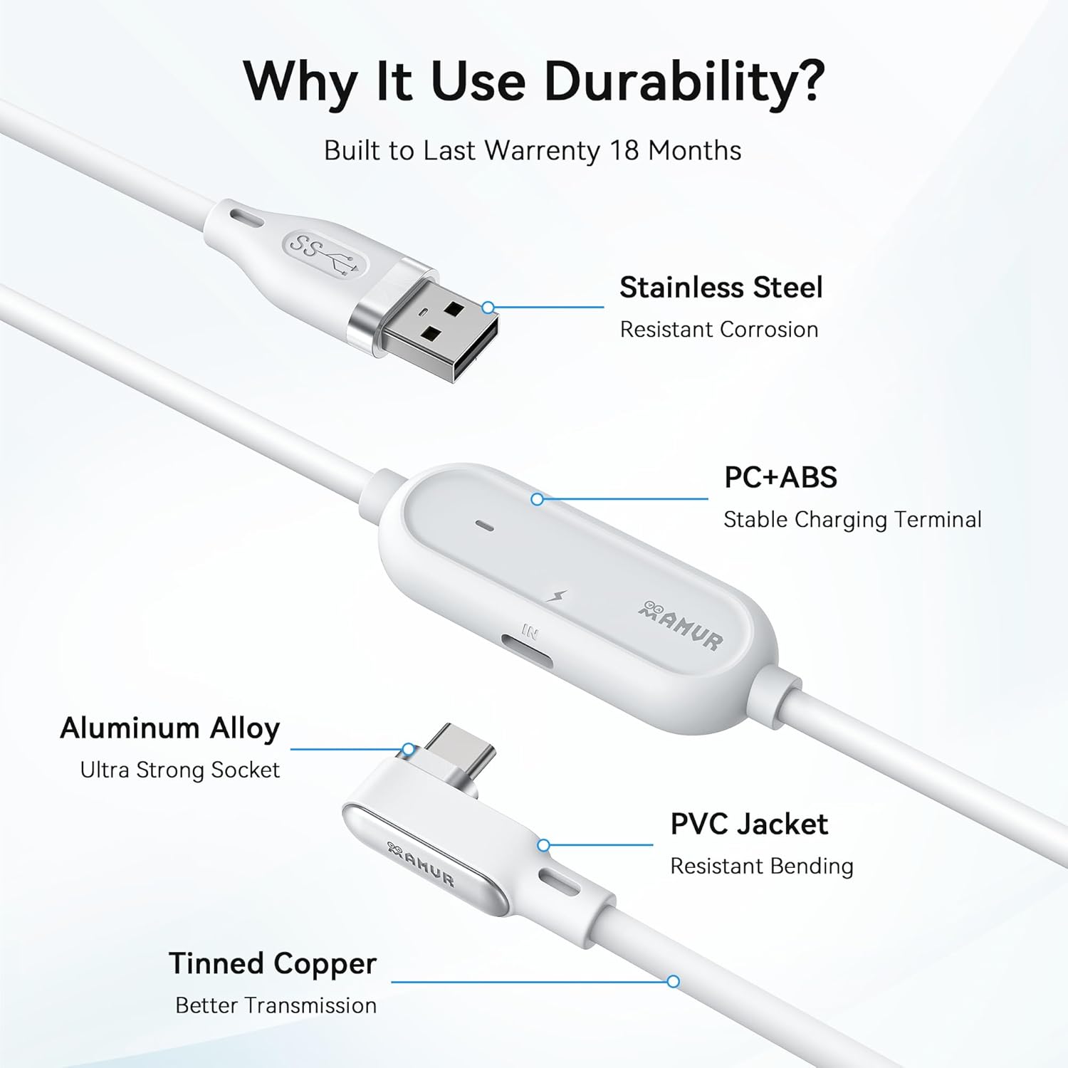 Thumbnail 5 de AMVR 16FT Link Cable with Charging