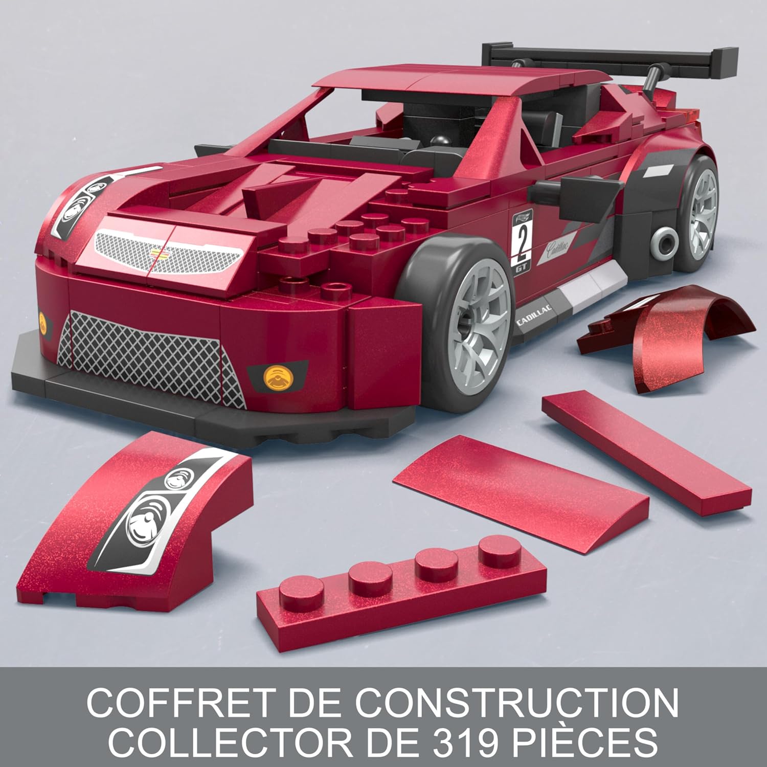 Detalle de Mega Brands Cadillac ATS-V R 319 pièces