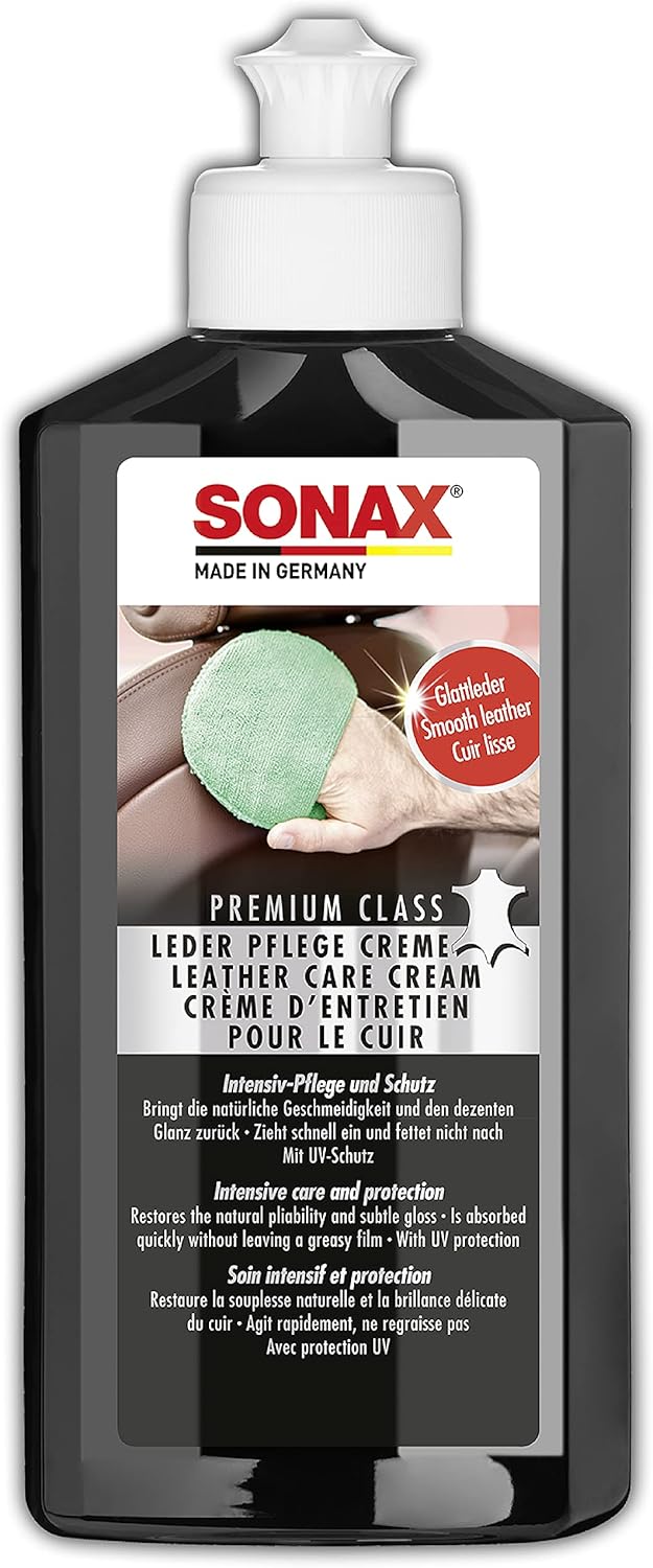 Thumbnail 5 de SONAX PREMIUM CLASS LederReiniger (250 ml) – schonende Glattleder-Reinigung mit Schaumapplikator